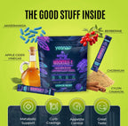 MOCKTALE-1 Metabolic Support with Berberine & Akkermansia, Chromium, CeylonCinnamon, AppleCiderVinegar-30 Packets Lemon Mint Flavor Non-Alcoholic Cocktail