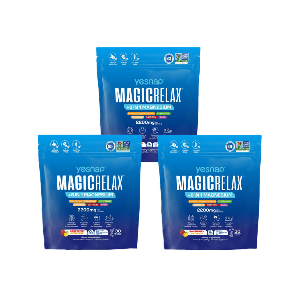 Yesnap MAGICRELAX Calming Sparking Mix with 8-in-1 Magnesium