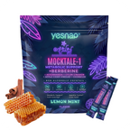 MOCKTALE-1 Metabolic Support with Berberine & Akkermansia, Chromium, CeylonCinnamon, AppleCiderVinegar-30 Packets Lemon Mint Flavor Non-Alcoholic Cocktail