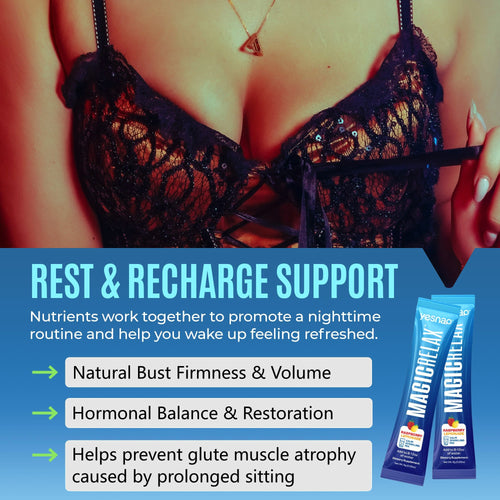 Yesnap MagicRelax™ 8-in-1 Magnesium Curve Lift: Natural Breast Firming & Perkiness Support