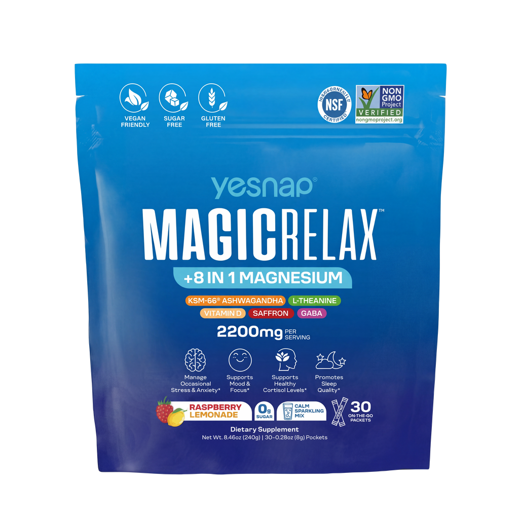 Yesnap MAGICRELAX Calming Sparking Mix with 8-in-1 Magnesium