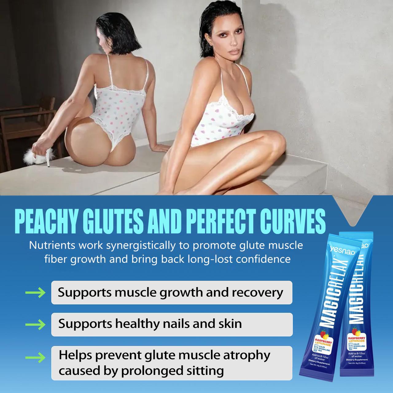 Yesnap MagicRelax™: 8-in-1 Magnesium Glute Muscle Recovery & Nighttime Calm Support (30 packets)