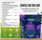 MOCKTALE-1 Metabolic Support with Berberine & Akkermansia, Chromium, CeylonCinnamon, AppleCiderVinegar-30 Packets Lemon Mint Flavor Non-Alcoholic Cocktail