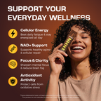 YESNAP NMN + Resveratrol 1,220mg | 8-in-1 Energy & Shape Support | 30 Packets